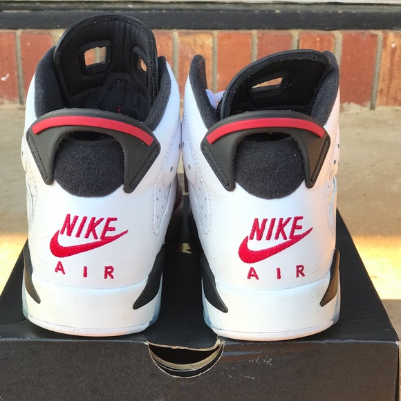 Air Jordan Retro 6 Carmine GS (2021) Size 6.5Y / 8Wmns - Picture 4 of 9